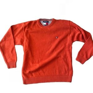 Vintage Tommy Hilfiger Sweater in Orange